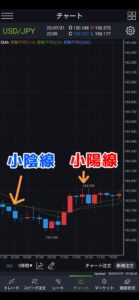 FX小陽線小陰線